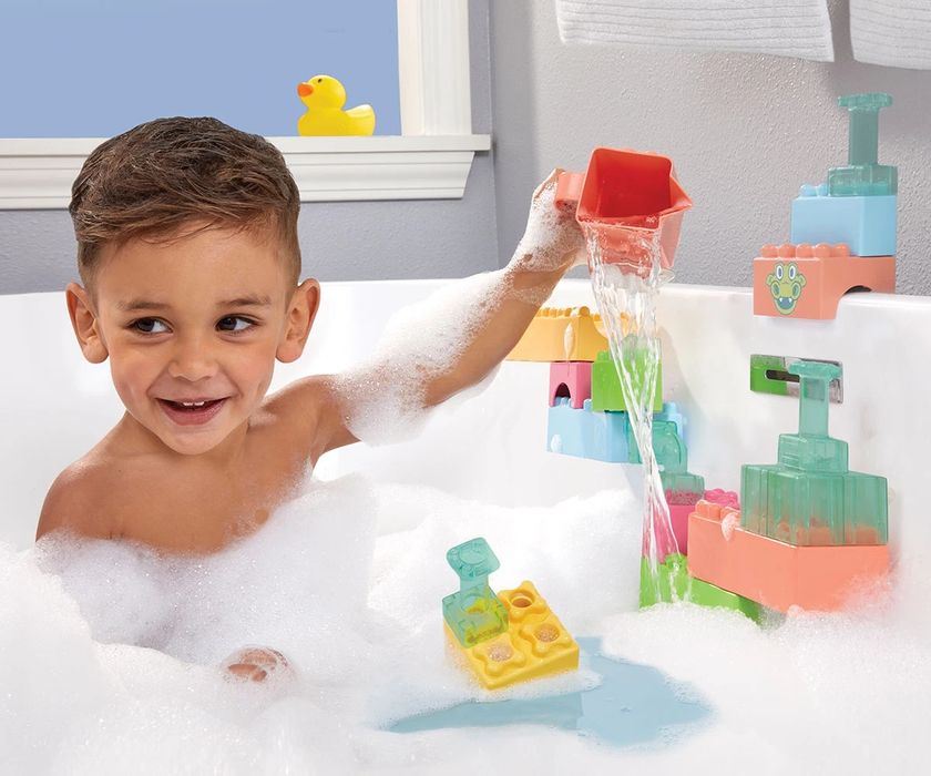 Бебешки конструктор Little Tikes, кубчета за разпръсване