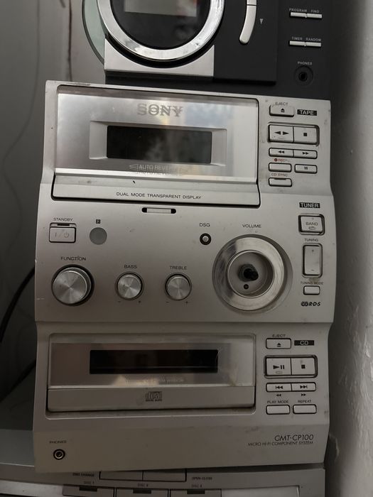 Cd + касетофон уредби