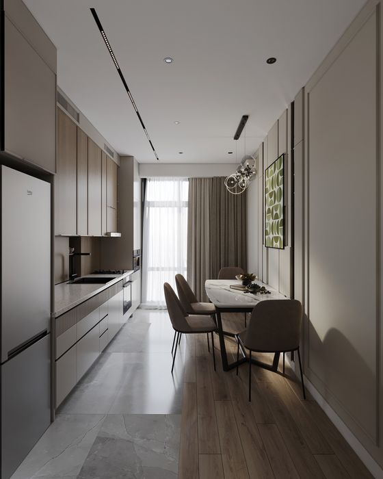 Услуги Дизайнера интерьера, дизайн интерьер хай-тек минимализм неоклас