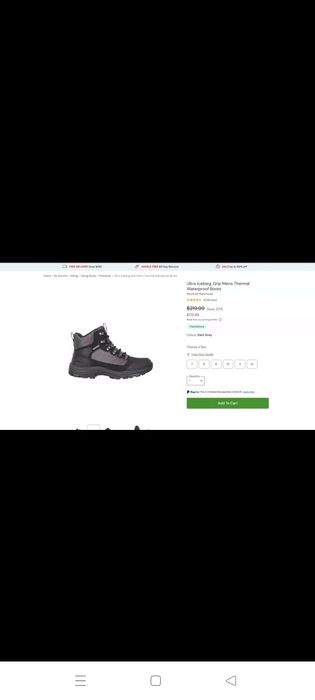 Зимние ботинки Mountain Warehouse