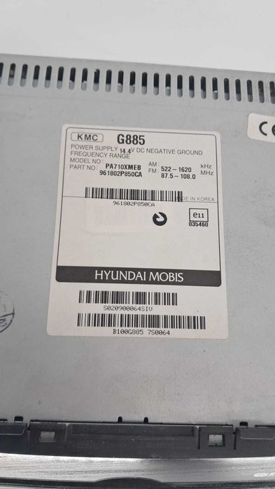 CD Player Kia Sorento 2 an 2010 2.2 CRDI cod 961802P850