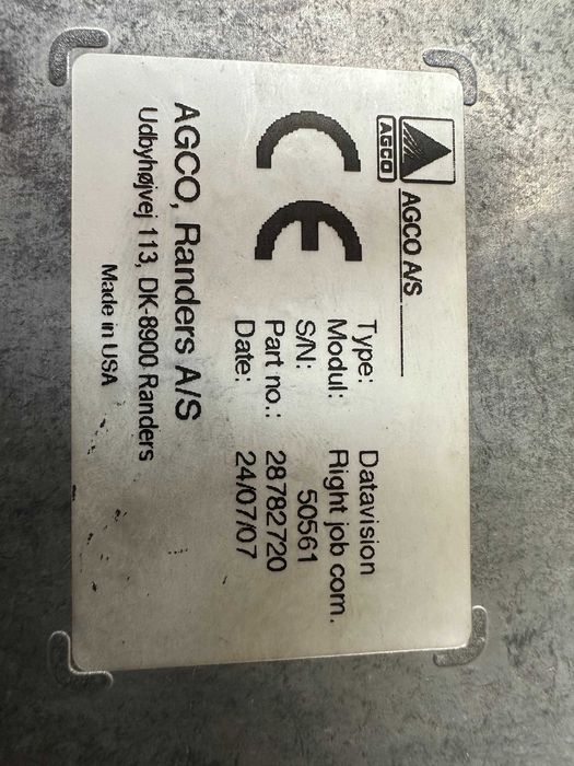 28782720-компютър за комбайн МАСЕЙ ФЕРГЮСОН