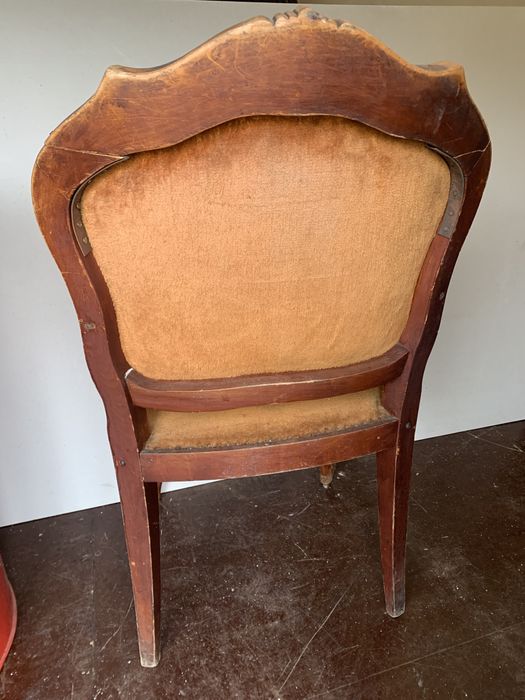 Стол масив дърво ретро столове - антикварен стил