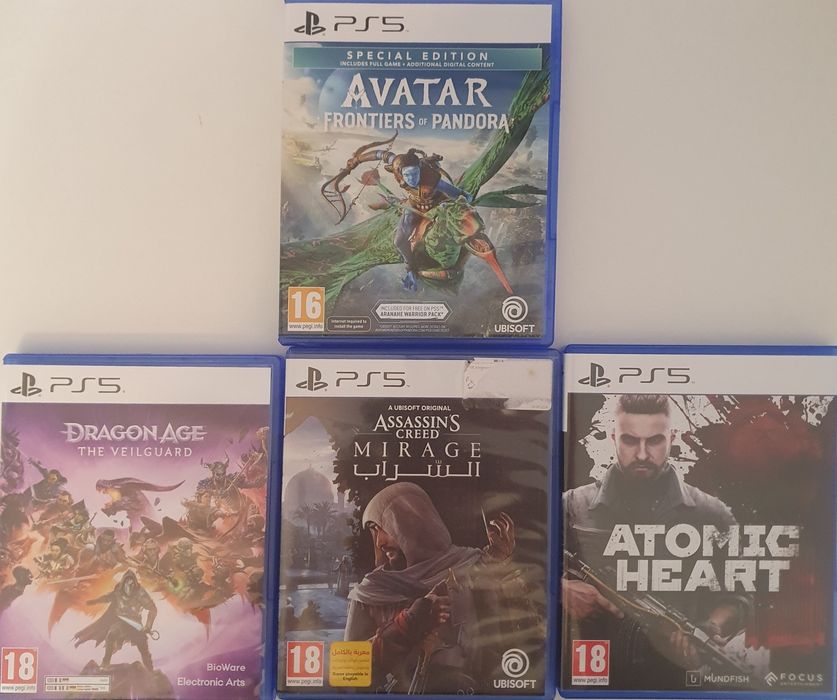 Игры на PS5 в отличном состоянии