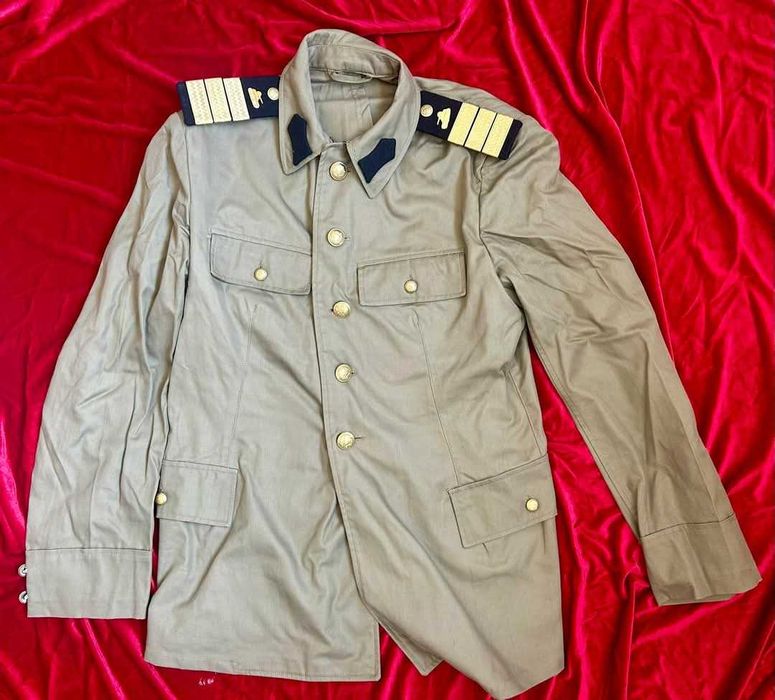 Uniforma militară Subofițer Tancuri cu Centura diagonală și Cizme