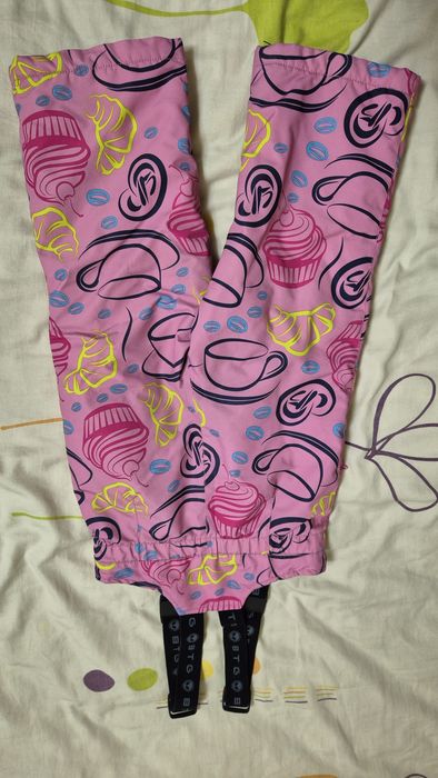 Pantaloni ski/iarna, marca BTG, pentru fetite, marime 98
