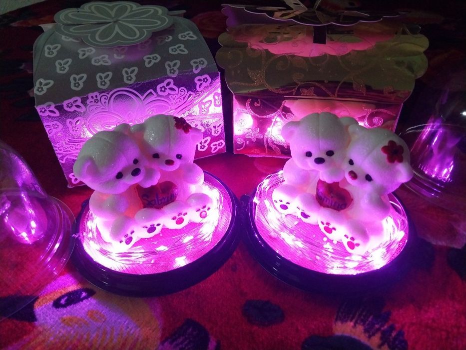 Xushboy sovunli suniy gullar