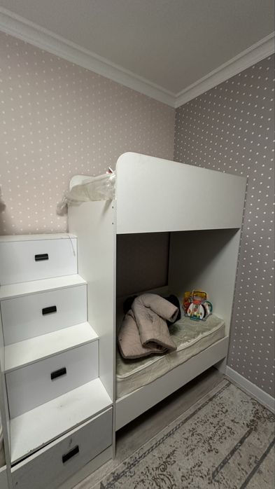 Детский кровать двухъярустная