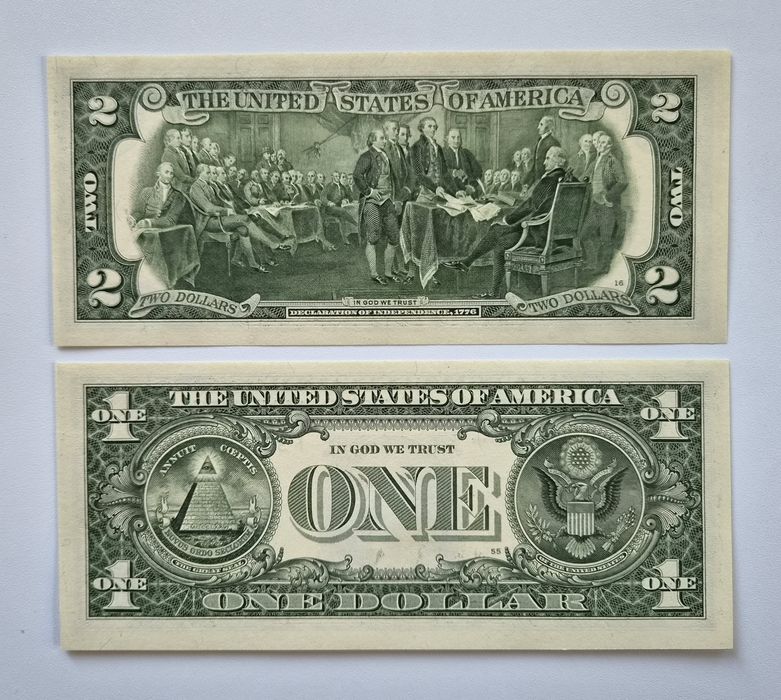 Лот от Колекционерски Долари.  Непрегъвани  (UNC).