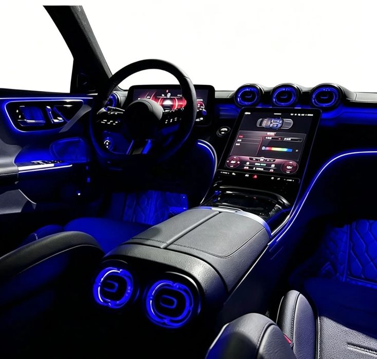Kit Lumini Ambientale Premium LED Mercedes Benz C-Class W206 / GLC W254 2022 - 2025