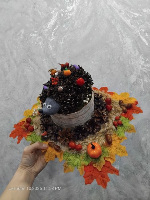 Поделки осенние зимние