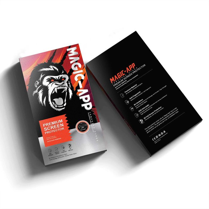 Gorilla glass протектор с лесно поставяне за iPhone 13/14/15/16/17