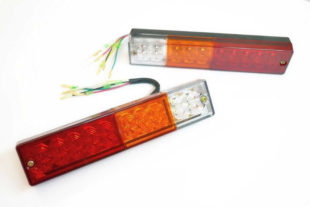 1 бр. ЛЕД LED задни стопове светлини 12-24V за камион кола бус
