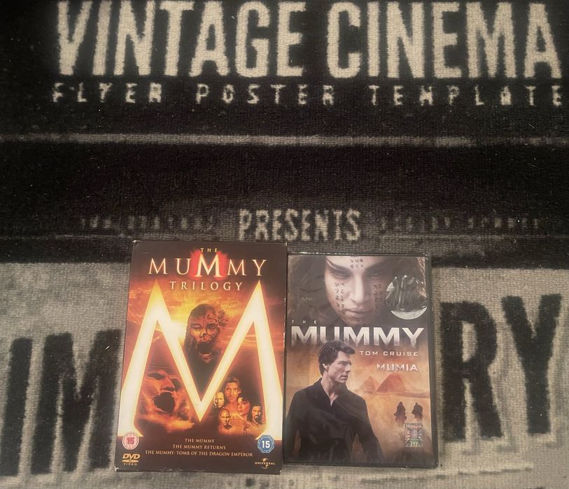 Filme The Mummy 1-4 Complete Collection DVD ( Originale )