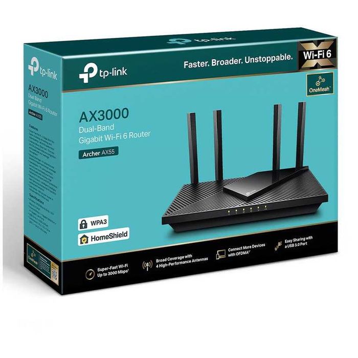 рутер TP Link Archer AX55 AX3000