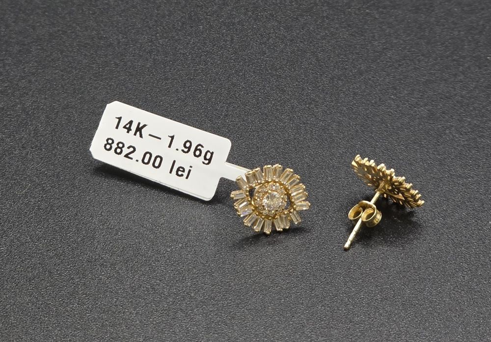Cercei aur 14k 1.96gr