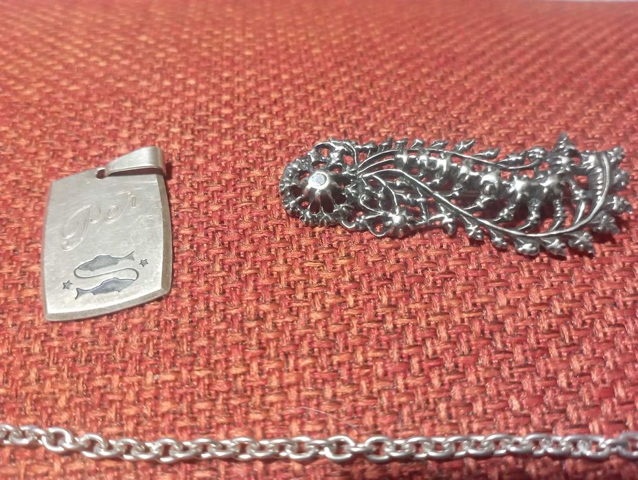 брошка синджири висулки