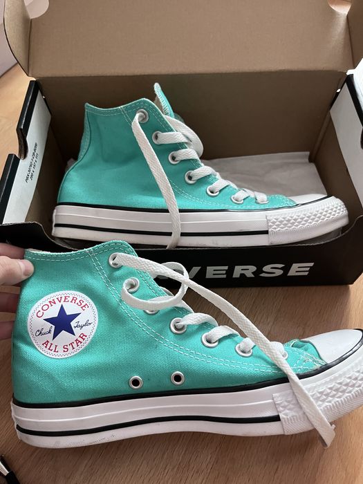 Тюркоазени Кецове Converse 37 номер