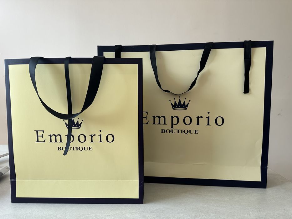 Этикетка самоклеящаяся картонная коробки бумажные пакеты