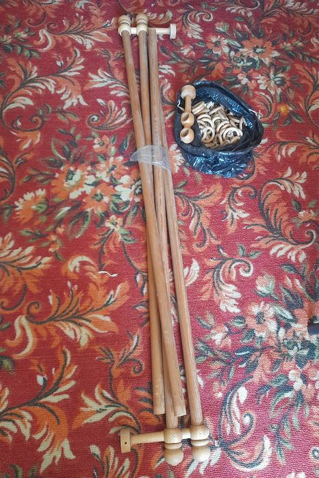 Гардина деревянная