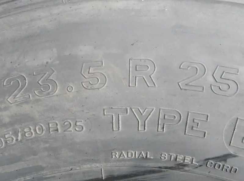 Anvelope 23.5 R25 MICHELIN pentru YTO, Dongfeng