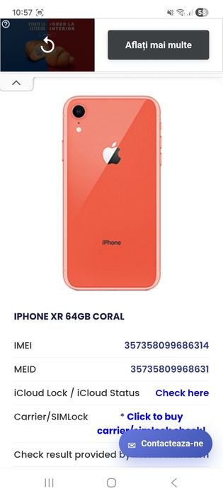 Lot 3 telfoane apple
