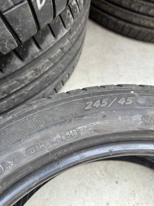 Michelin 245/45R19 - Anvelope Vara, Stare excelenta, Garantie 100%!