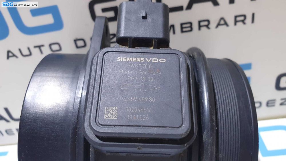 Senzor Debitmetru Aer Volvo C30 2.0 D 2006 - 2012 Cod 9645948980