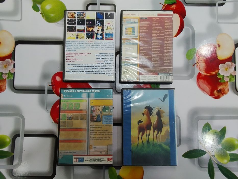 ДВД и СД диски с играми для  ПК 16 шт