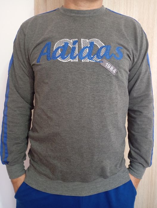 Мъжка блуза с дълъг ръкав Адидас М размер