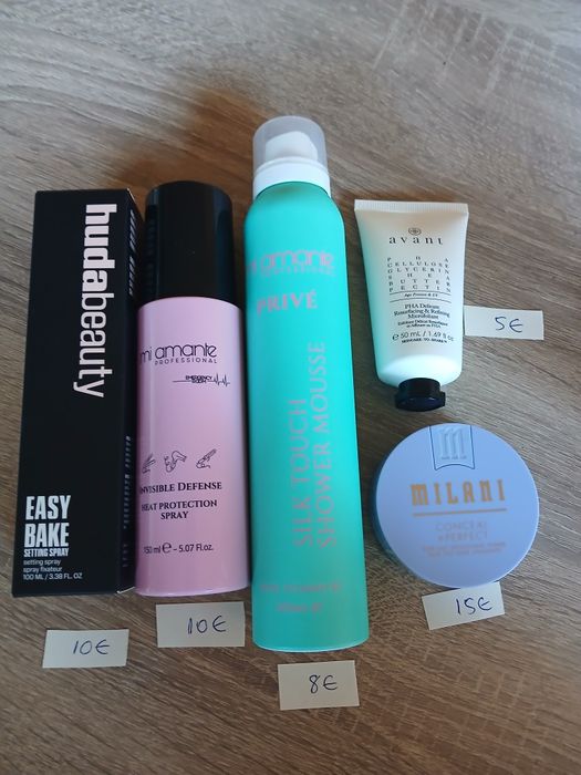 Козметика mi amate, huda beauty, milani,  avant