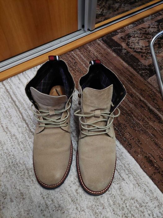 Ghete Piele Intoarsa Barbati 43.5 - 44