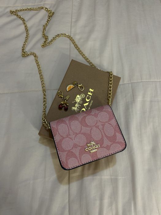 мини сумка coach