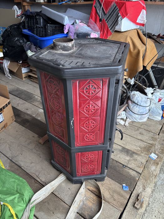 Soba  made in italia  Sideros stubella cu teracota in exterior