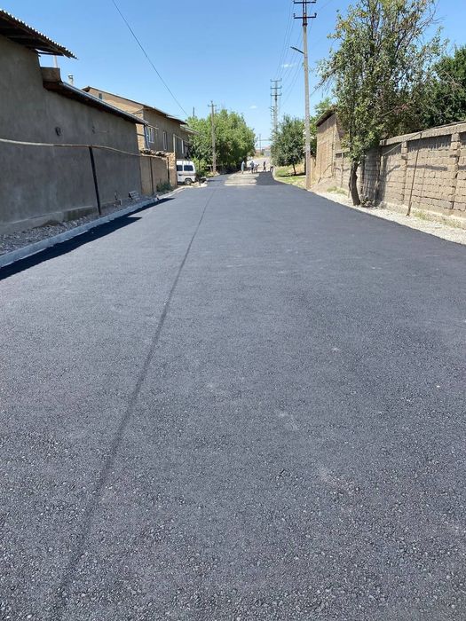 Благоустройство, Тратуар, Асфальт, Бардюр, Лоток, Газон, Полив.