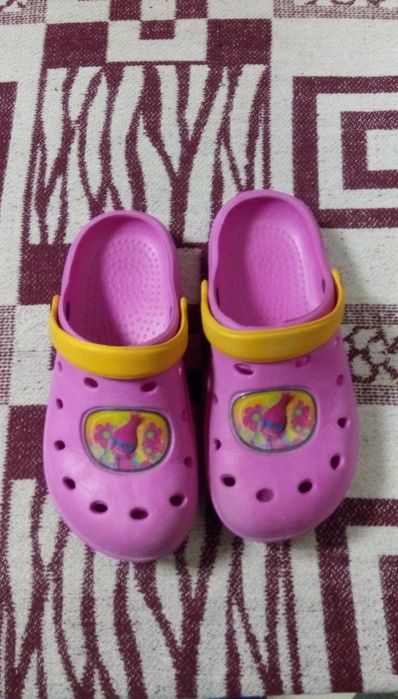 Детски кроксове розови, джапанки №32 - 33 стелка 22см