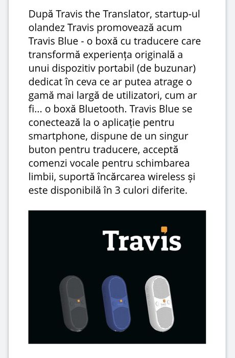 Travis Translator 80 Limbi