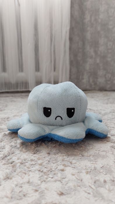 Осьминог игрушка мягкая