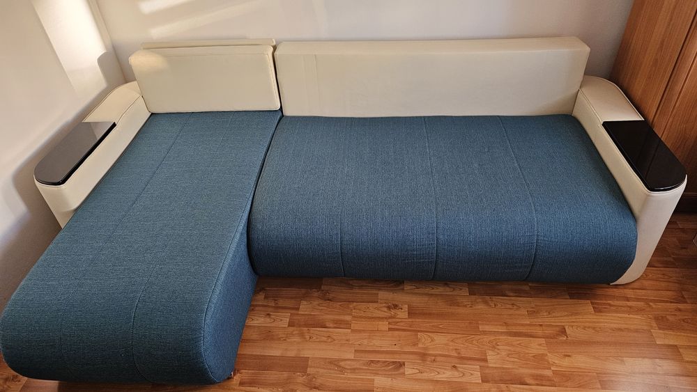 Colțar / pat extensibil regalabil stanga-dreapta