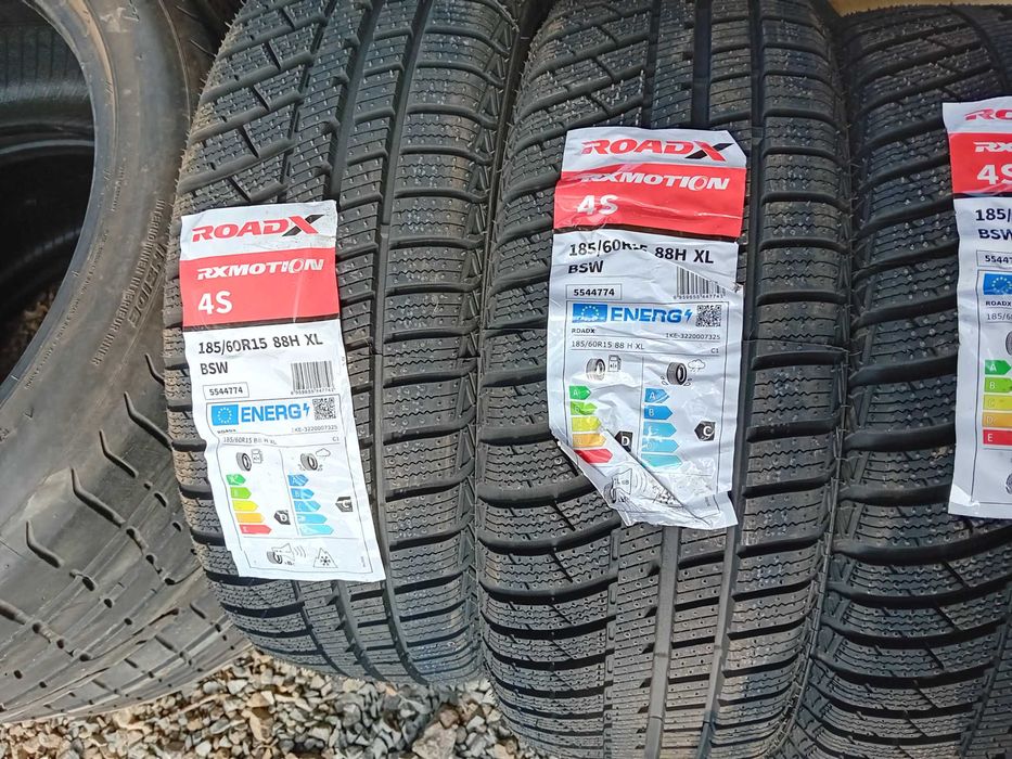 4бр. Нови Всесезонни гуми Roadax 185 60 15 dot 1624