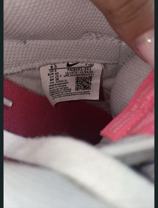 Nike Dunk Low 52" -дамски, розово/сиво, рядьк модел, много запазени