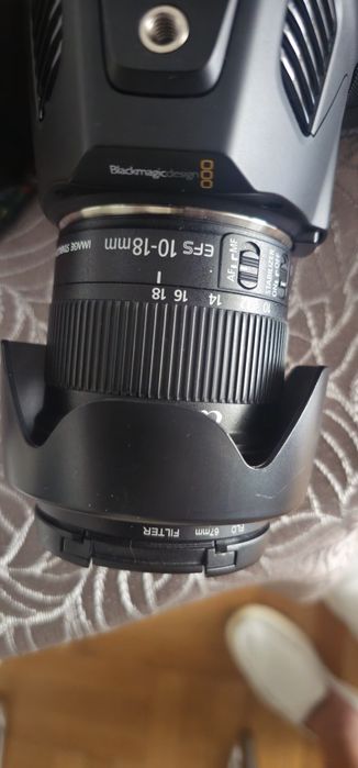 Blackmagic Pocket  6K  PRO  Cinema Camera + 2 обектива Tamron/Canon + микрофон + аксесоари