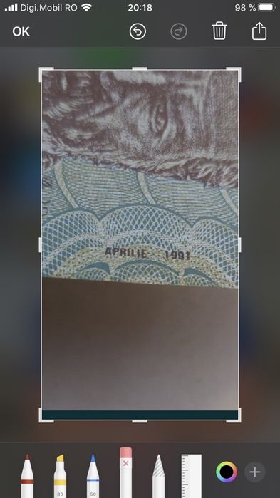 Cinci sute lei constantin brancusi 1991