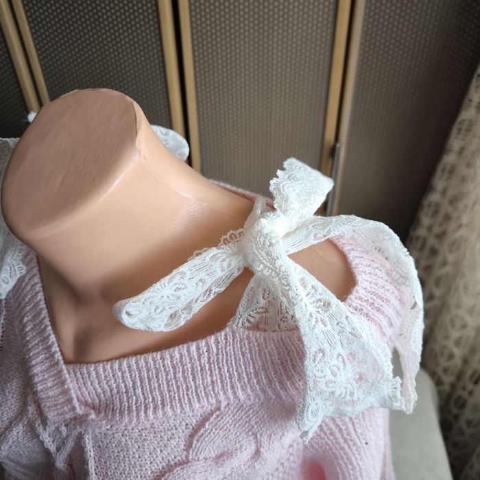 pulover roz si bluza