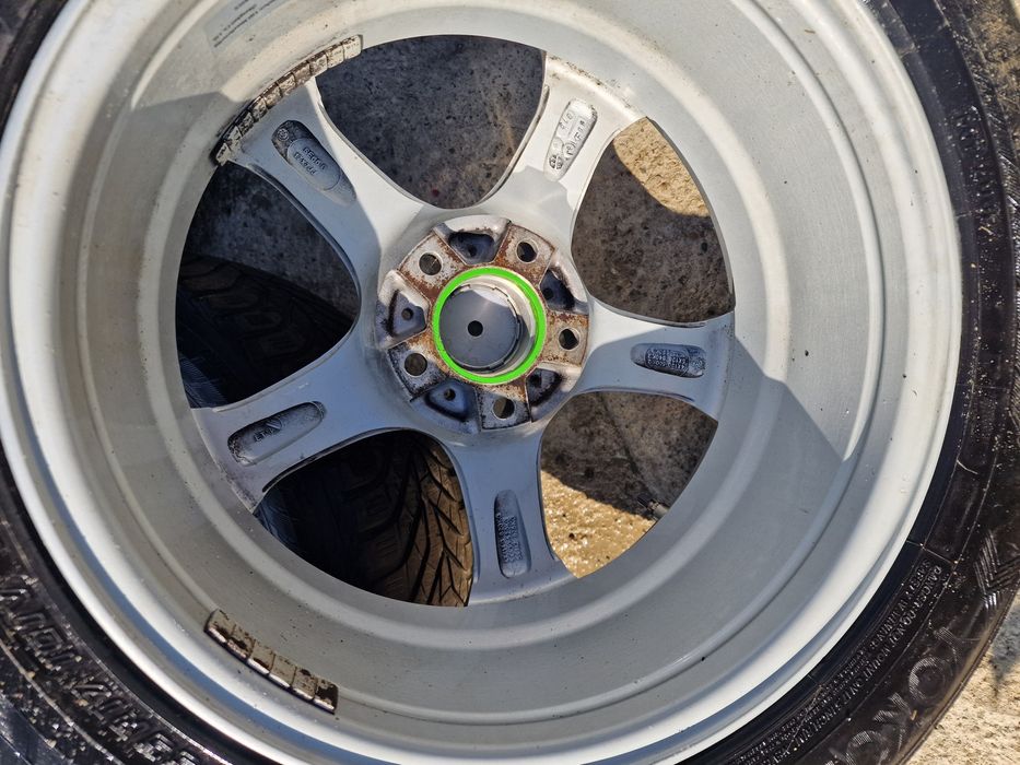 Jante aluminiu 5×115 Opel insignia B cu cauciucuri M +S, pe 17
