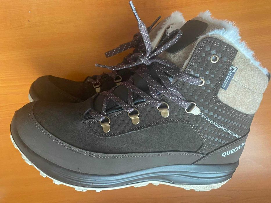 Зимни непромокаеми кожени обувки