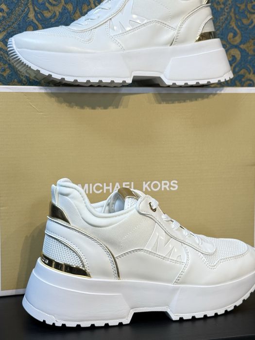Дамски маратонки смикърси Michael Kors Optic White