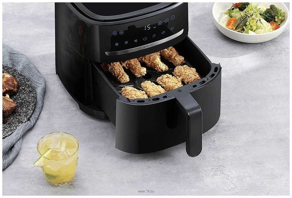 Умная фритюрница аэрогриль Xiaomi Air Fryer 6L, домашний печь Оригинал