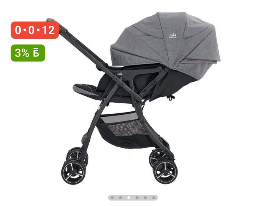 Коляска Joie sma baggi drift