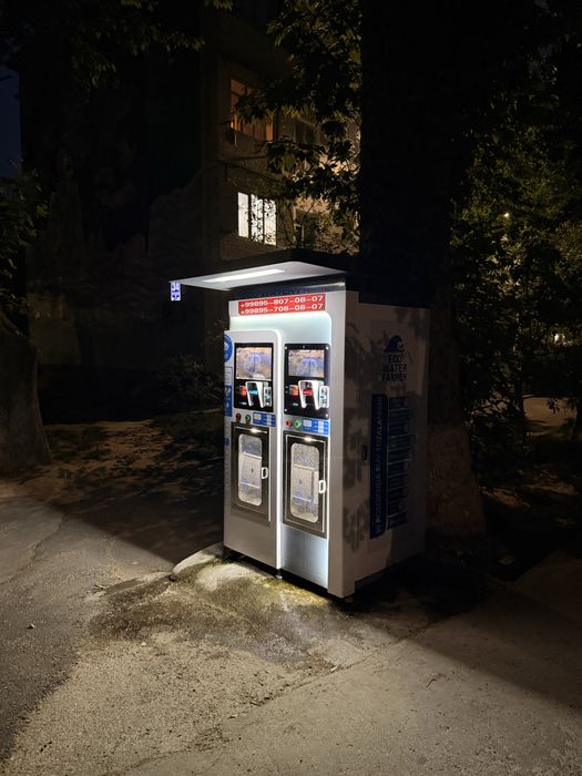 SUV Filtr vending qurilmasi